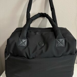 Joan & David Black Weekender Bag